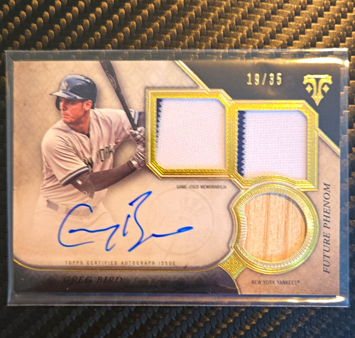 Topps 2017 triple threads greg - topps,
